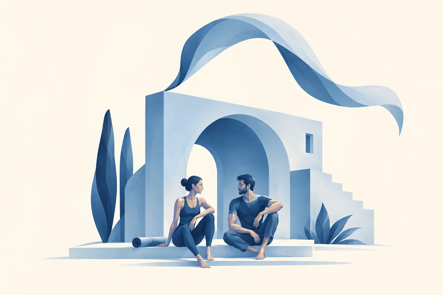 Welcome people to an acro coliving